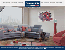 Tablet Screenshot of chateau-dax.fr